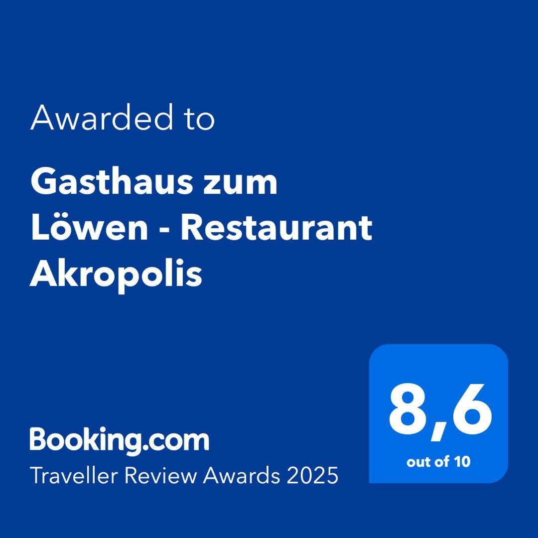 Gasthaus Zum Loewen - Restaurant Akropolis Hausach Eksteriør billede